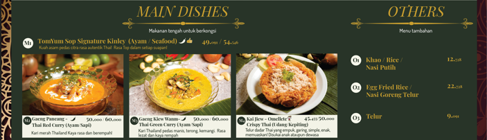 thai food medan terenak